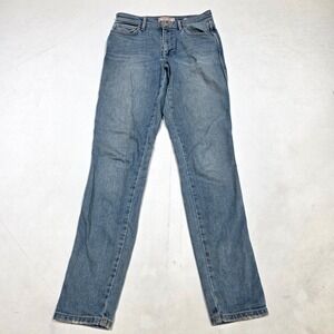Guess 1981 Skinny Jeans Womens 26 Blue Medium Wash Denim W71AC4R2191 Slim Fit